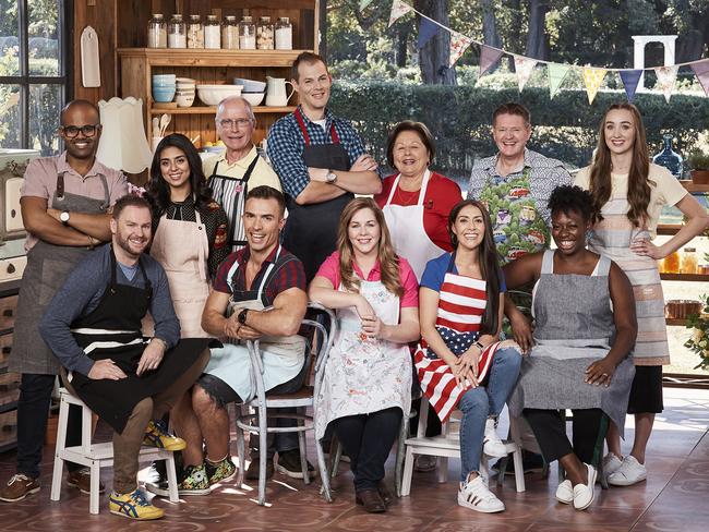 This season’s Bake Off contestants. Picture: Supplied