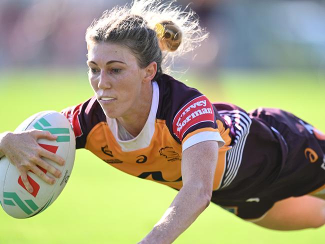 Hayley Maddick broke a record on the weekend. Picture: NRL Photos