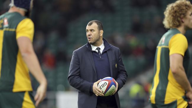 The pressure on Cheika is immense. AP Photo/Tim Ireland.