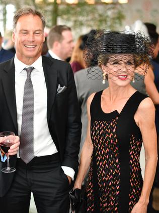 Foreign Minister Julie Bishop looking glam at the 2016 Melbourne Cup. Picture: Jason Edwards