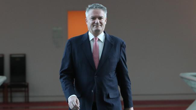 Minister for Finance Senator Mathias Cormann. Picture: Kym Smith.