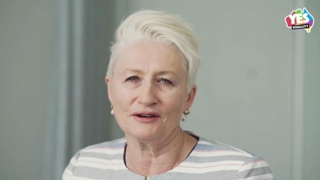 Dr Kerryn Phelps features in the 'Yes' campaign response to the 'No' advertisement.