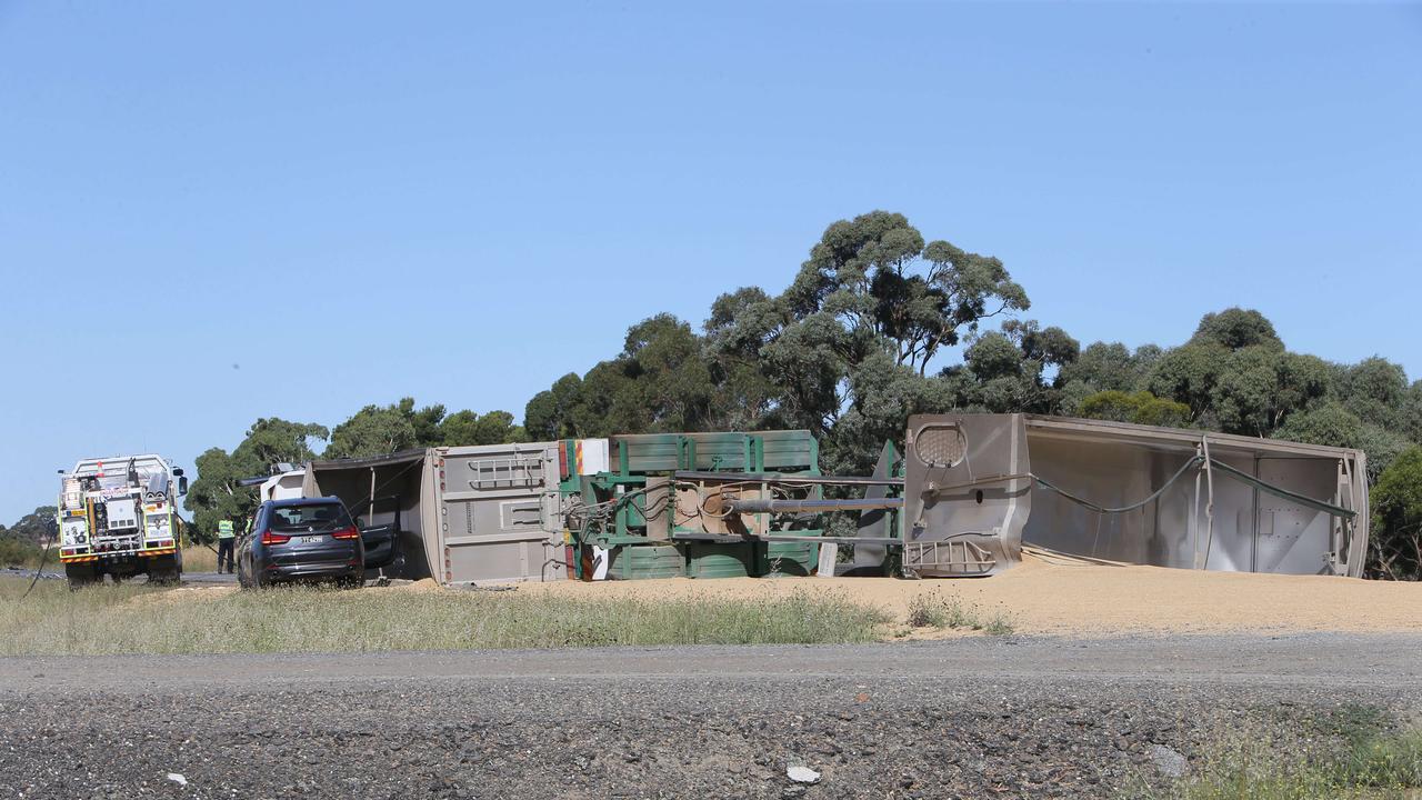 Serious Crash Between A Car And Truck On Sturt Hwy | The Courier Mail