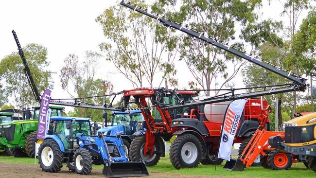 SHOW TIME: Machinery Alley has the support of local industry at this year's Roma Show. Picture: Lyndon Keane