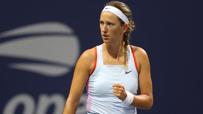 Victoria Azarenka won her way through to the second round with victory over Ashlyn Krueger. Picture: Getty Images