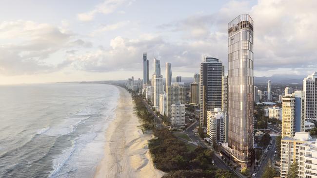 Proposed Aquis Pacific Point in Surfers Paradise.