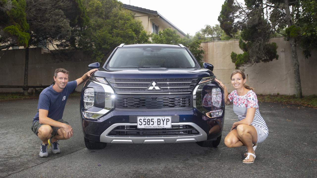 Our family of testers put the new Mitsubishi Outlander through its paces. Photo: Iain Curry