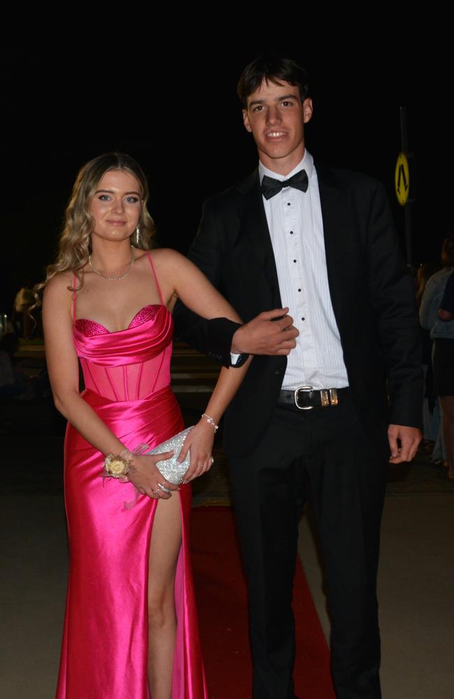 Sophie Beard and James Nolan at Assumption College's year 12 formal on April 22, 2025. Photo: Jessica Klein