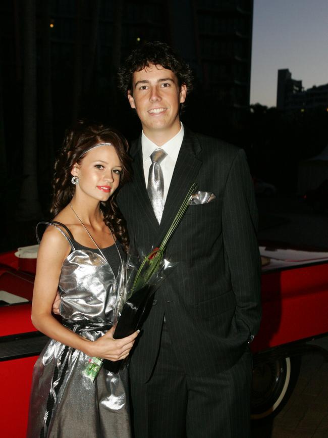 Emmanuel College formal at the Gold Coast International hotel. Samantha Christie and Danny Swan (l to r).