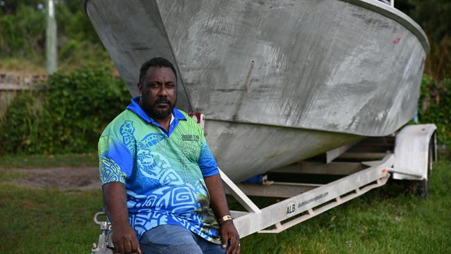 Badu Island resident Edmund Tamwoy said people in his community had been left confused by the referendum. Picture: Isaac McCarthy