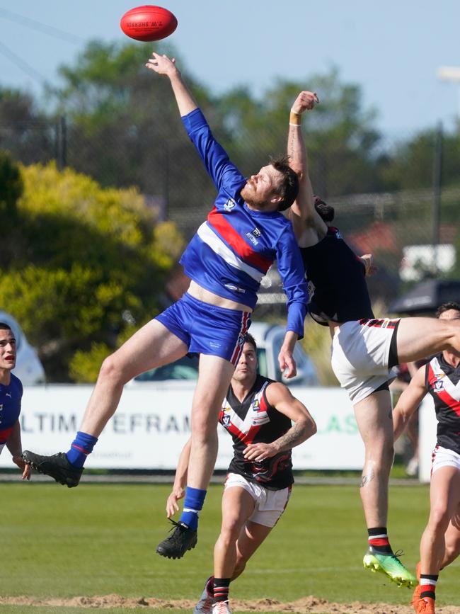 Mornington ruckman Jarrod Hicks. Picture: Valeriu Campan