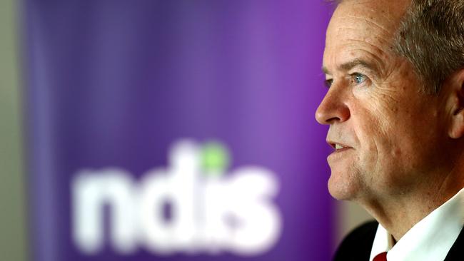 NDIS Minister Bill Shorten. Picture: Alison Wynd