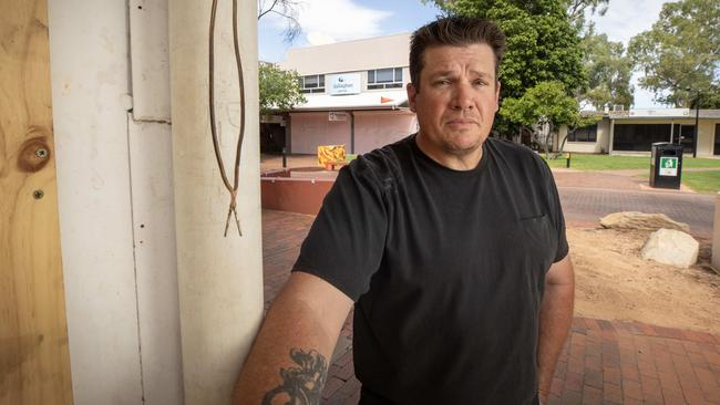 Alice Springs business owner Garth Thompson has engaged lawyers over his on-air portrayal by the ABC. Picture: Liam Mendes