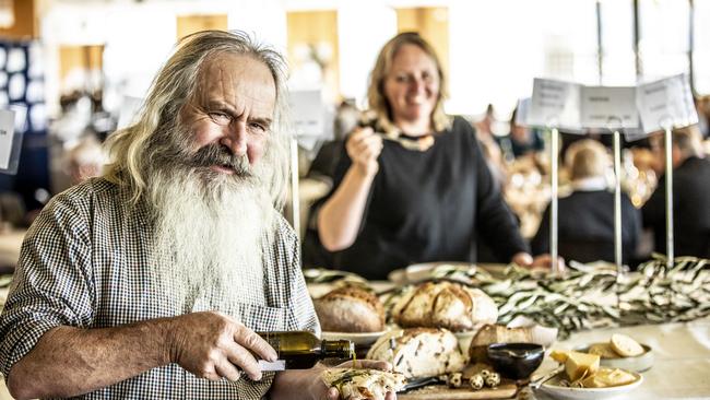 The Royal Hobart Fine Food Awards. Hobart Showgrounds Glenorchy.  Shane Cummins Head olive oil judge Wagga Wagga, Eloise Emmett chief judge & seafood judge.PICTURE: Eddie Safarik