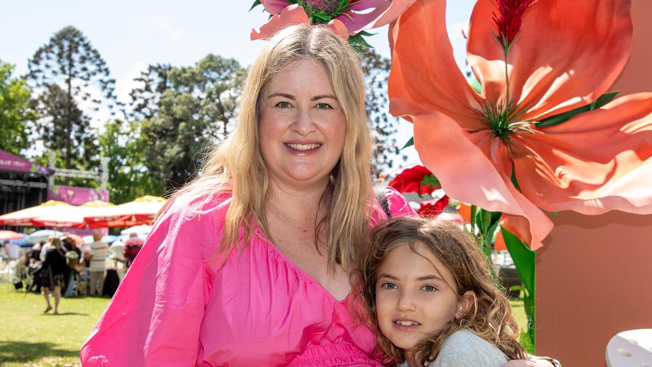 Florence Meijer and her daughter, Ashleigh Hennessey. Toowoomba Carnival of Flowers Festival of Food and Wine. Saturday September 14th, 2024. Picture: Bev Lacey