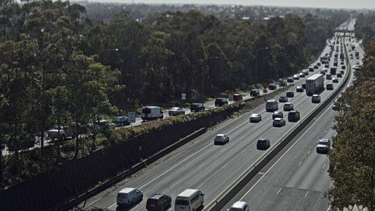 Traffic on the M5 at Liverpool at 9am. Picture: Live Traffic