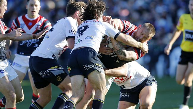 The Kiwi prop denied any intention. Image: AAP Image/Darren Pateman