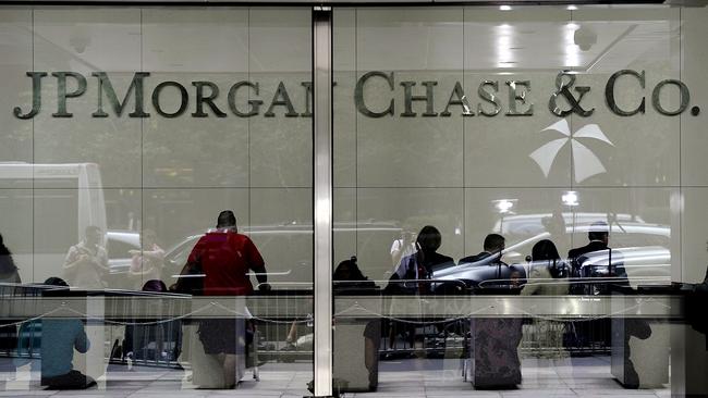 JP Morgan Chase & Co is going to reach a new milestone as early as 2030. Picture: Timothy Clary / AFP