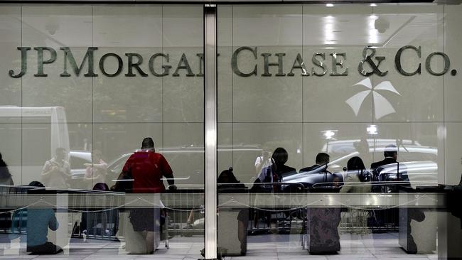 JP Morgan Chase &amp; Co is going to reach a new milestone as early as 2030. Picture: Timothy Clary / AFP