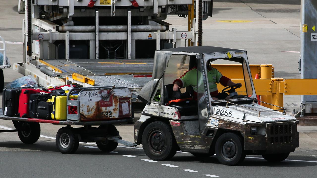 Qantas ground handling workers would have lost their jobs with the airline within a year of the unlawful outsourcing decision, the Federal Court has found in determining compensation. Picture: Gaye Gerard