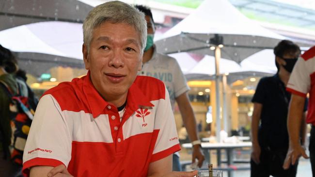 Lee Hsien Yang, the brother of Singapore's former prime minister Lee Hsien Loong and son of the city state's founding father Lee Kuan Yew, in 2020.Picture: AFP