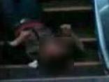 Photo of shopping mall inYan'an city, Shaanxi province, China where three men were attacked, one was reportedly beheaded. Photos were from Weibo, according to the site Sina English.