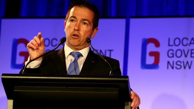 Local Government NSW annual conference in Coffs Harbour day 2. Minister for Local Government, Paul Toole