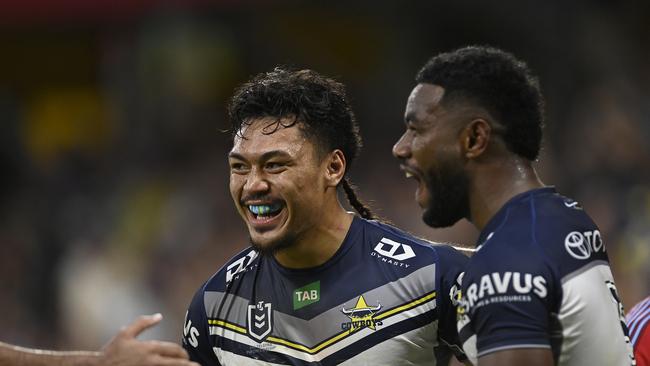 Jeremiah Nanai has played one game in two months but it was enough to win back his starting spot. Picture: Ian Hitchcock/Getty Images