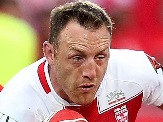 James Roby of England during the Rugby League World Cup semi final match between Tonga and England at Mount Smart Stadium in Auckland, New Zealand on  Saturday, November 25, 2017. (AAP Image/David Rowland) NO ARCHIVING, EDITORIAL USE ONLY