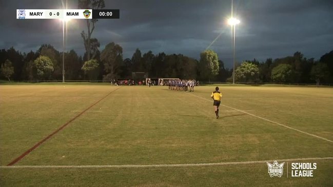 Replay: 2021 Titans schools League Boys Div 1 - Yr 11/12 Marymount v Miami