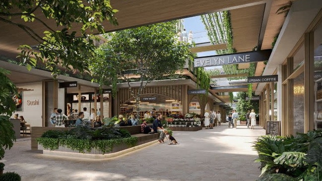 An artist’s impression of Newstead Green.