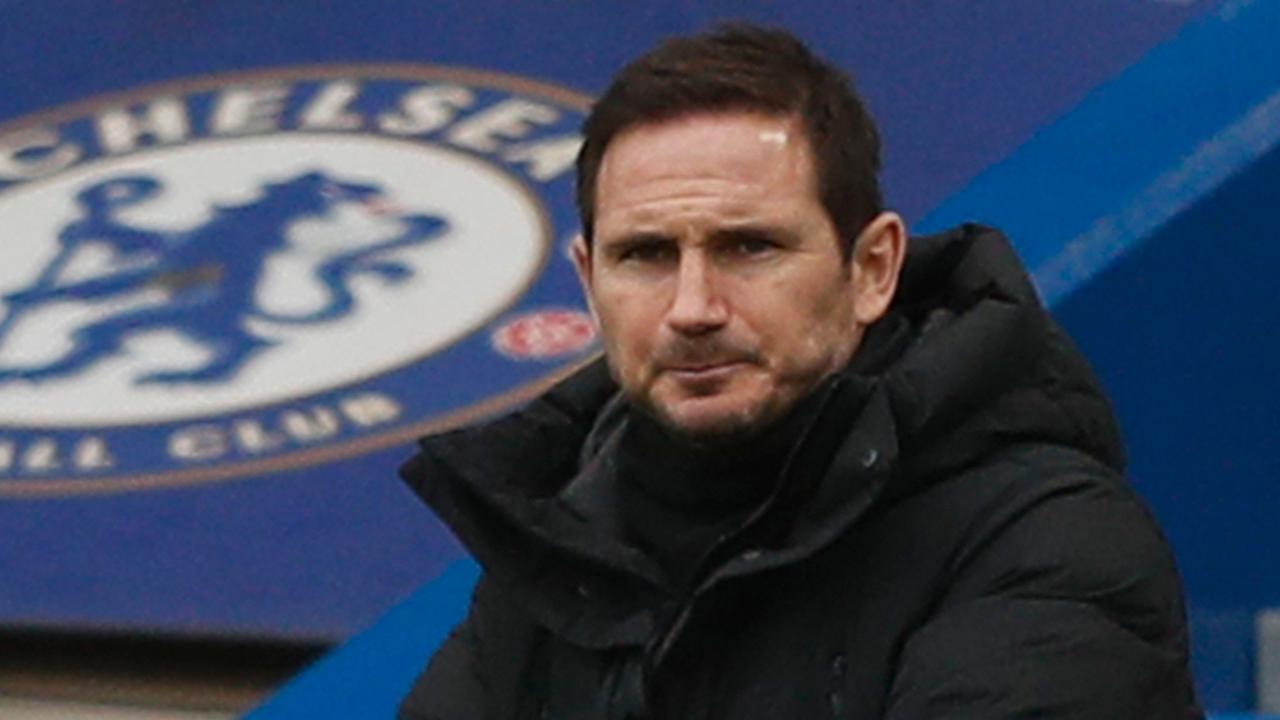 Chelsea's head coach Frank Lampard.