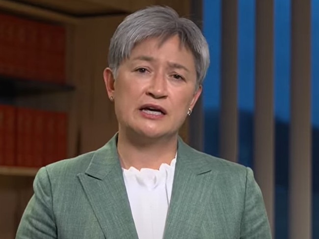 Penny Wong compared Mr Bandt to Peter Dutton.