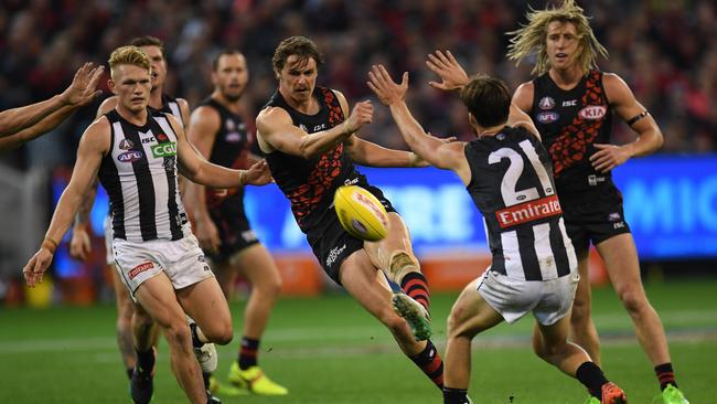 The blockbuster Anzac Day game is always a big drawcard. Picture: AAP