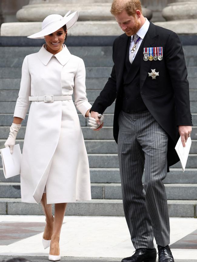 Prince Harry and Meghan, Duchess of Sussex. Picture: Henry Nicholls/Getty Images