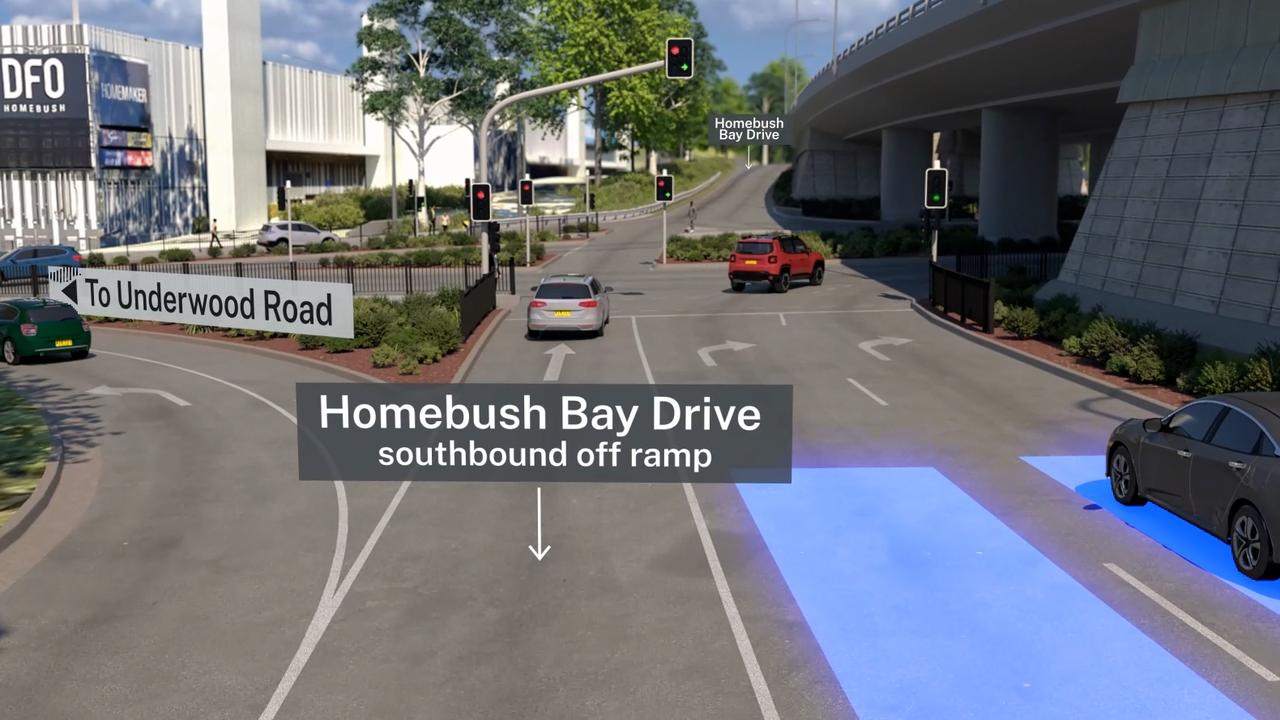 DFO roundabout at Sydney Olympic Park to receive 100m upgrade The