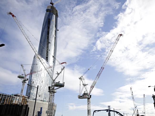 Crown Casino building in Baranagroo on the 22nd June 2020. Photographer: Adam Yip