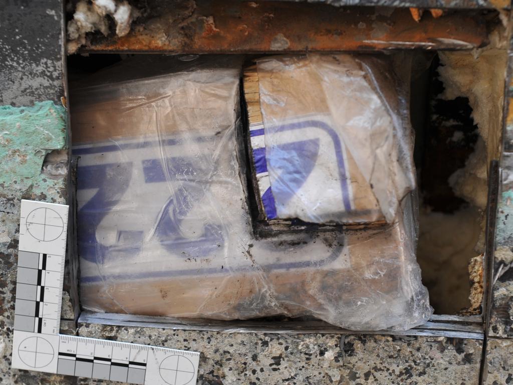 AFP officers including Ben Marshal found a whopping 247kg of cocaine concealed in the hull of a yacht. The search and imagery team is one of dozens of options available to people thinking about joining the Australian Federal Police. Picture: AFP