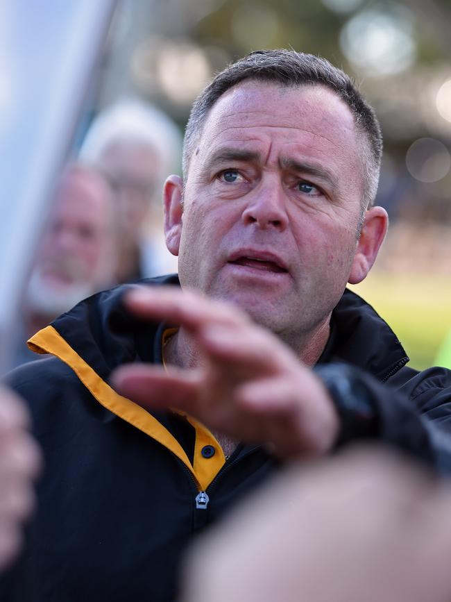 Ben Coleman (pictured) was Happy Valley’s senior coach before being replaced by Simon Hughes at the end of the 2017 season. Picture: Tom Huntley