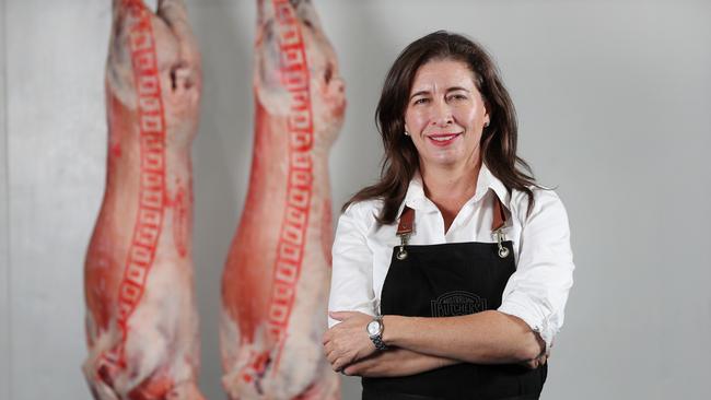 Super Butchers Susan McDonald at Eagle Farm. Picture: Tara Croser