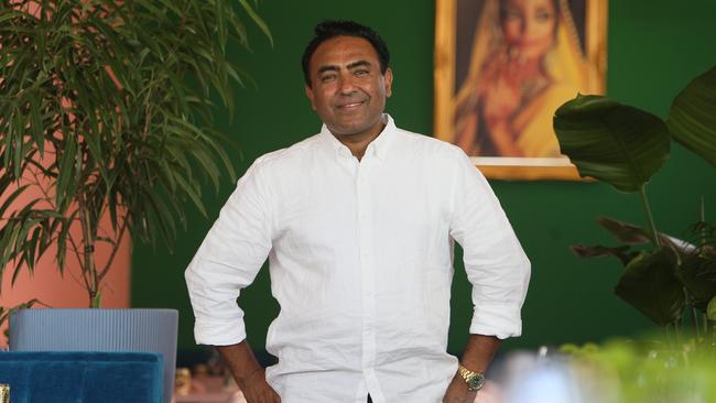 Jessi Singh inside his newly named and refurbished restaurant Daughter in Law on Rundle Street, Adelaide. Picture: Emma Brasier.