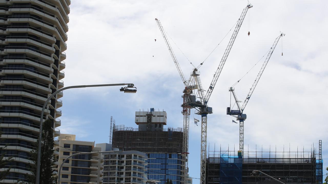 There’s plenty of development happening on the Gold Coast but very little of it is for renters. Picture Glenn Hampson