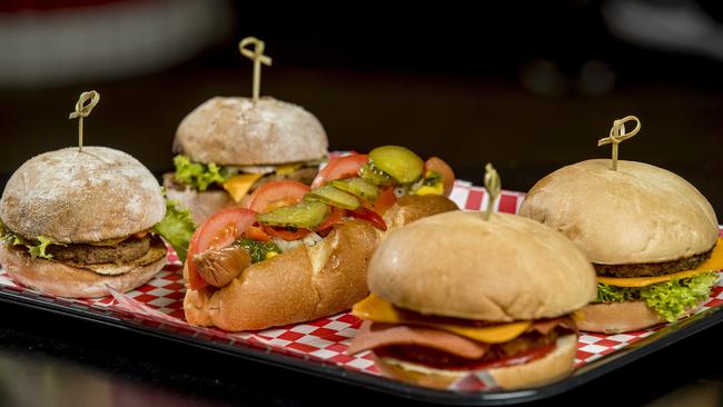 You might think vegan food is always healthy, but even vegans crave something a bit naughty. Lord of the Fries in Surfers Paradise can fill that void. Picture: Jerad Williams