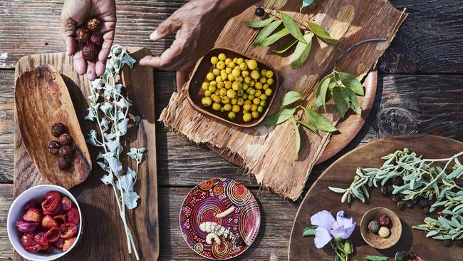 You don’t have to go “bush” to enjoy indigenous tucker. Picture: Voyages Indigenous Tourism Australia
