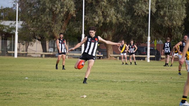 Josh Carmichael playing for Merbein last year. Picture: Michael DiFabrizio