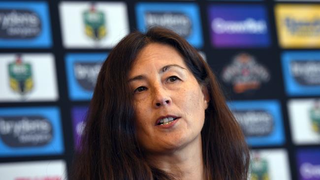 Marina Go is stepping down as Wests Tigers chair. Picture: AAP