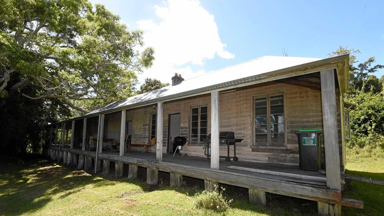 Chris Hensley has put the Monaltrie Homestead, one of the oldest houses in Lismore, on the market after living there for 38 years. Picture: Marc Stapelberg