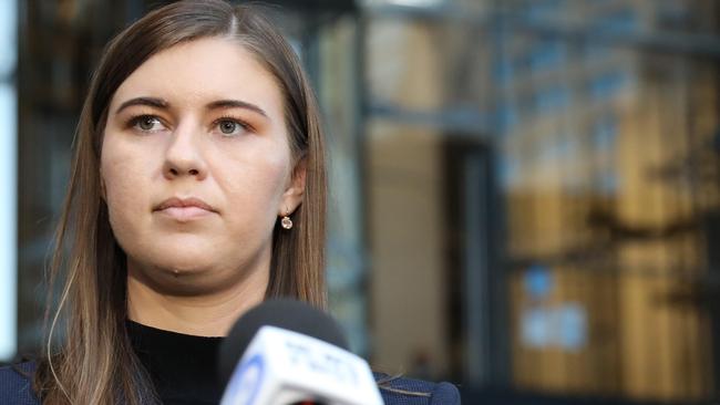 Brittany Higgins was allegedly sexually assaulted in at Parliament House. Picture: Damian Shaw