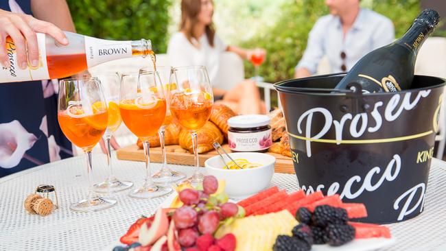 Brown Brothers Prosecco brunch offers a taste of the famed wine with platters of regional fare.