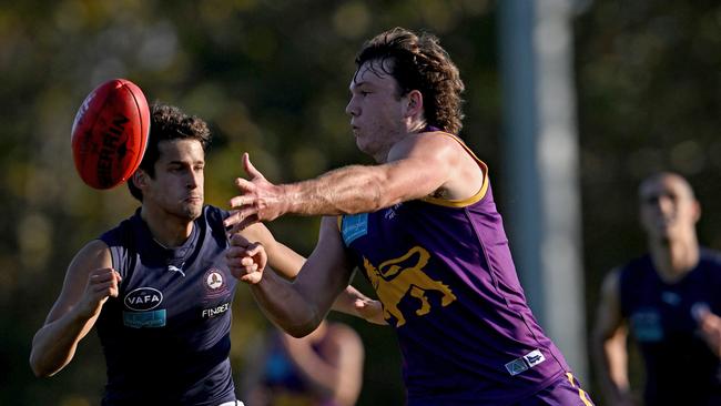 Collegians’ William Pewtress. Picture: Andy Brownbill